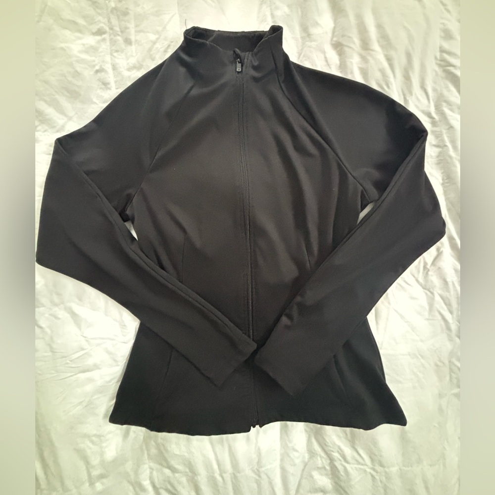 RBX Black Fitted Zip-Up Jacket – Size Small